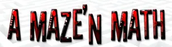 A Maze'n Math logo