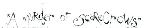 A Murder of Scarecrows logo