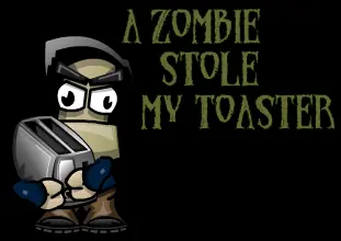 A Zombie Stole My Toaster logo