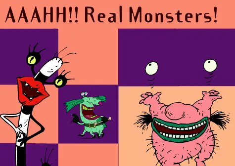 AAAHH!! Real Monsters! Microsite logo