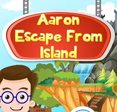 Aaron Escape From Island logo