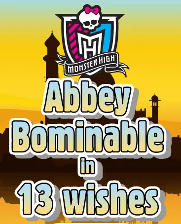 Abbey Bominable in 13 Wishes logo