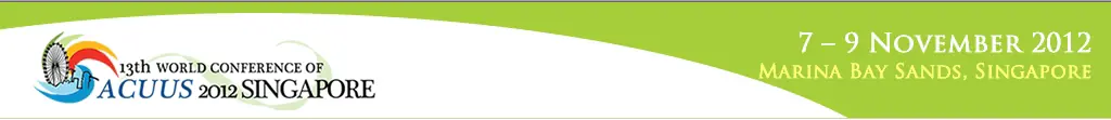 ACUUS 2012 Singapore – Opening Session logo