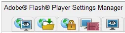 Adobe Flash Player Settings Manager logo