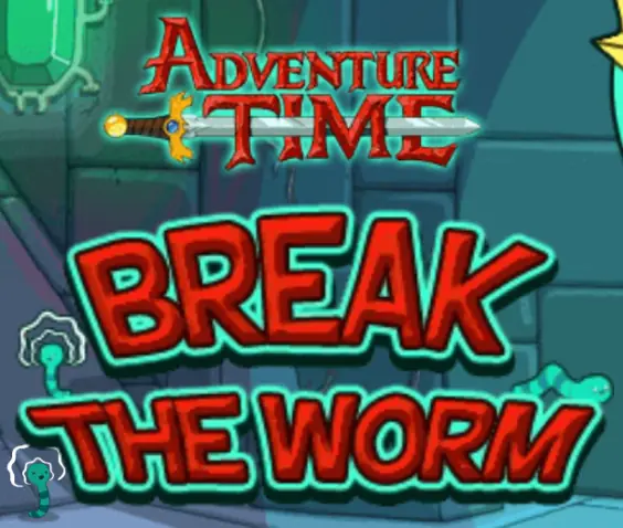 Adventure Time: Break The Worm logo