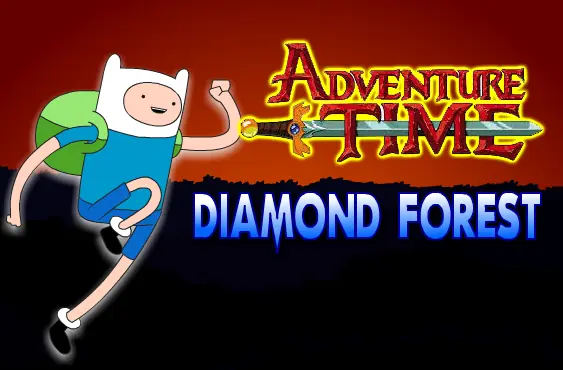 Adventure Time Diamond Forest logo