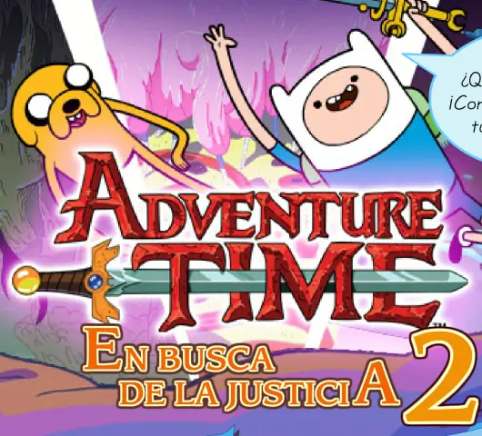 Adventure Time - En Busca de la Justicia 2 logo