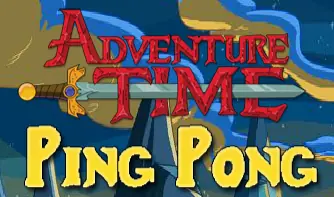 Adventure Time Ping Pong logo