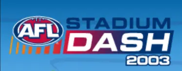 AFL Stadium Dash 2003 logo