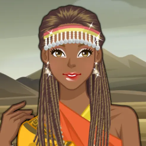 African Girl Make Up logo