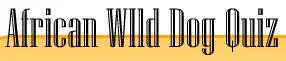 African Wild Dog Quiz logo