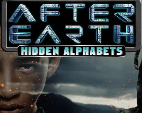 After Earth - Hidden Alphabets logo
