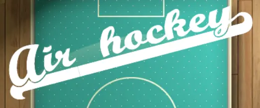 Air hockey logo