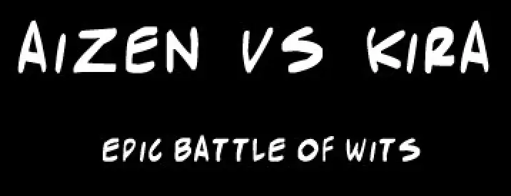 Aizen vs Kira: Epic Battle of Wits logo