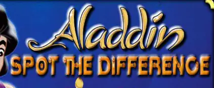 Aladdin Spot the Difference logo