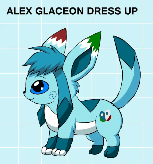 Alex Glaceon Dress Up logo