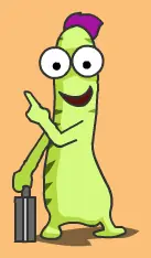 Alfred The Alien's Rush Hour logo