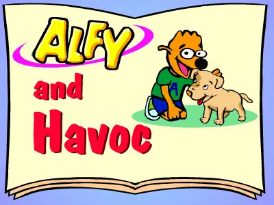 Alfy and Havoc logo