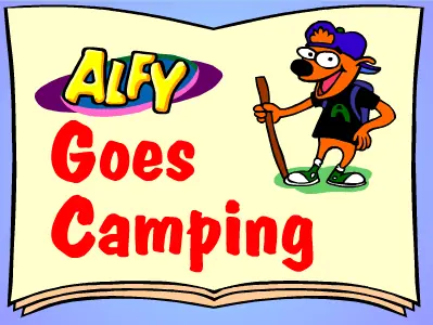 Alfy Goes Camping logo