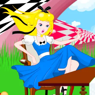 Alice In Wonderland Decoration logo
