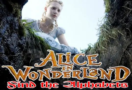 Alice in Wonderland - Find the Alphabets logo