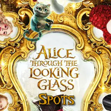 Alice Through the Looking Glass Spots logo