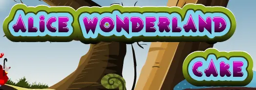 Alice Wonderland Cake logo