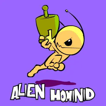 Alien Hominid logo