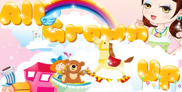 All Grown Up logo