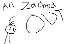 All Zached Out logo