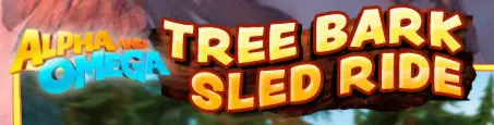Alpha and Omega: Tree Bark Sled Ride logo