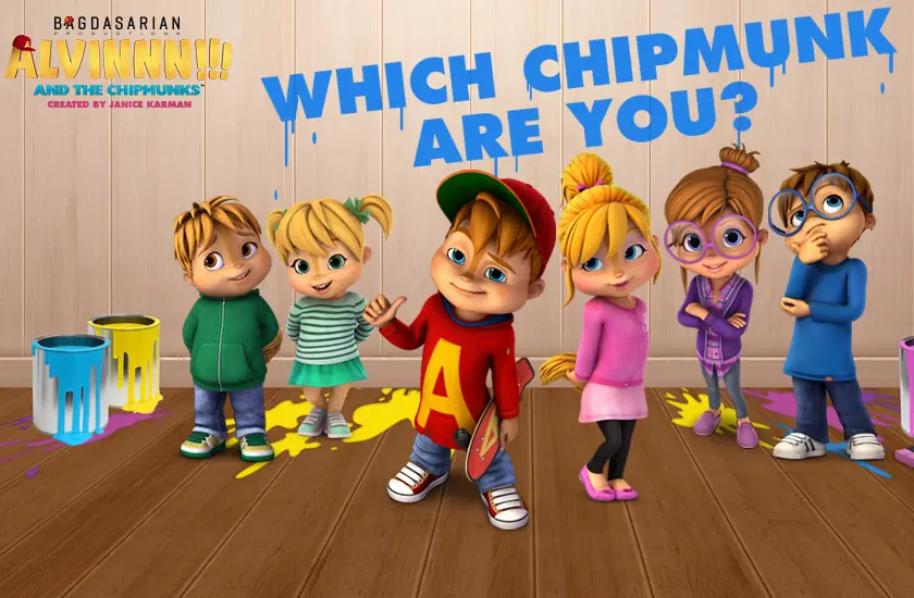 Alvinnn!!! and the Chipmunks: Which Chipmuck Are You? logo