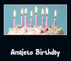 Amajeto Birthday logo