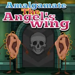 Amalgamate The Angel's Wing logo