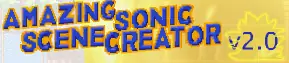 Amazing Sonic Scene Creator v2.0 logo