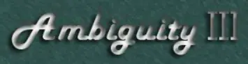 Ambiguity III logo