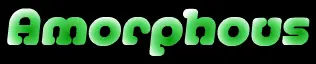 Amorphous logo