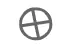 An animated button logo