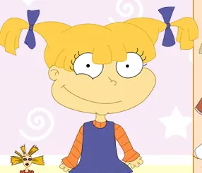 Angelica from Rugrats logo