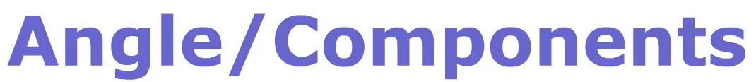 Angle / Components logo