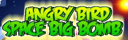 Angry Bird Space Big Bomb logo