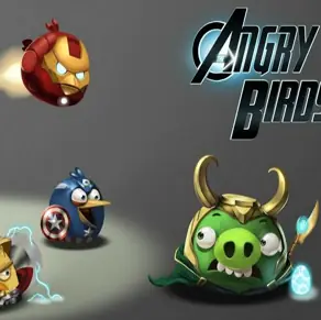 Angry Birds Avengers Jigsaw Puzzle logo