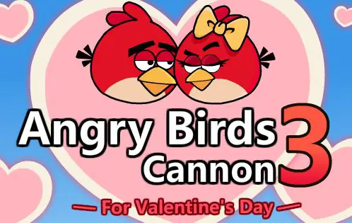 Angry Birds Cannon 3 -For Valentine's Day- logo
