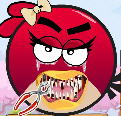 Angry Birds Dentist logo