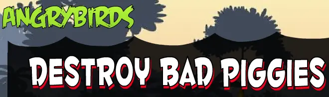 Angry Birds Destroy Bad Piggies logo