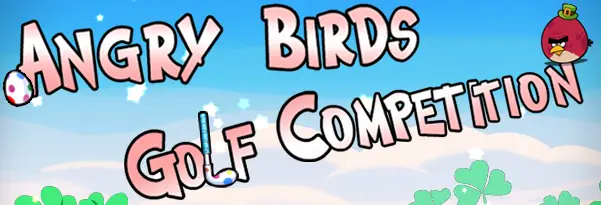Angry Birds Golf Competition logo