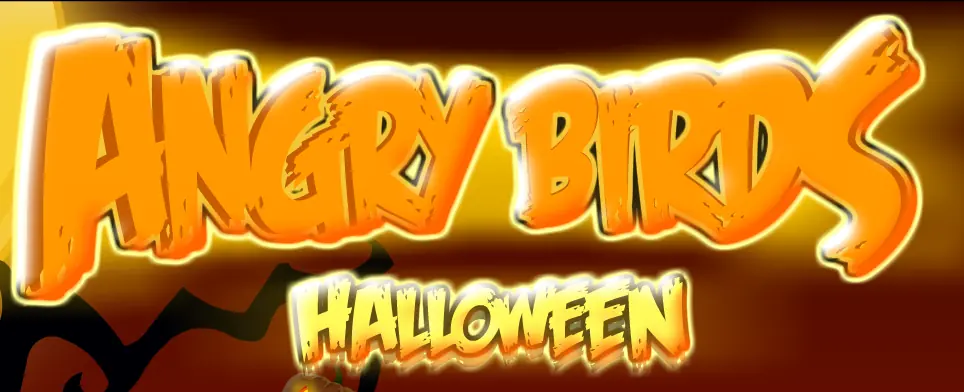 Angry Birds Halloween logo