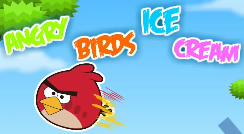 Angry Birds Ice Cream logo