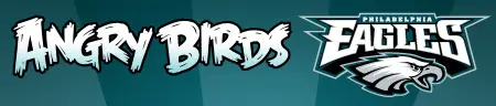 Angry Birds Philadelphia Eagles logo
