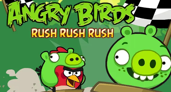 Angry Birds Rush Rush Rush logo